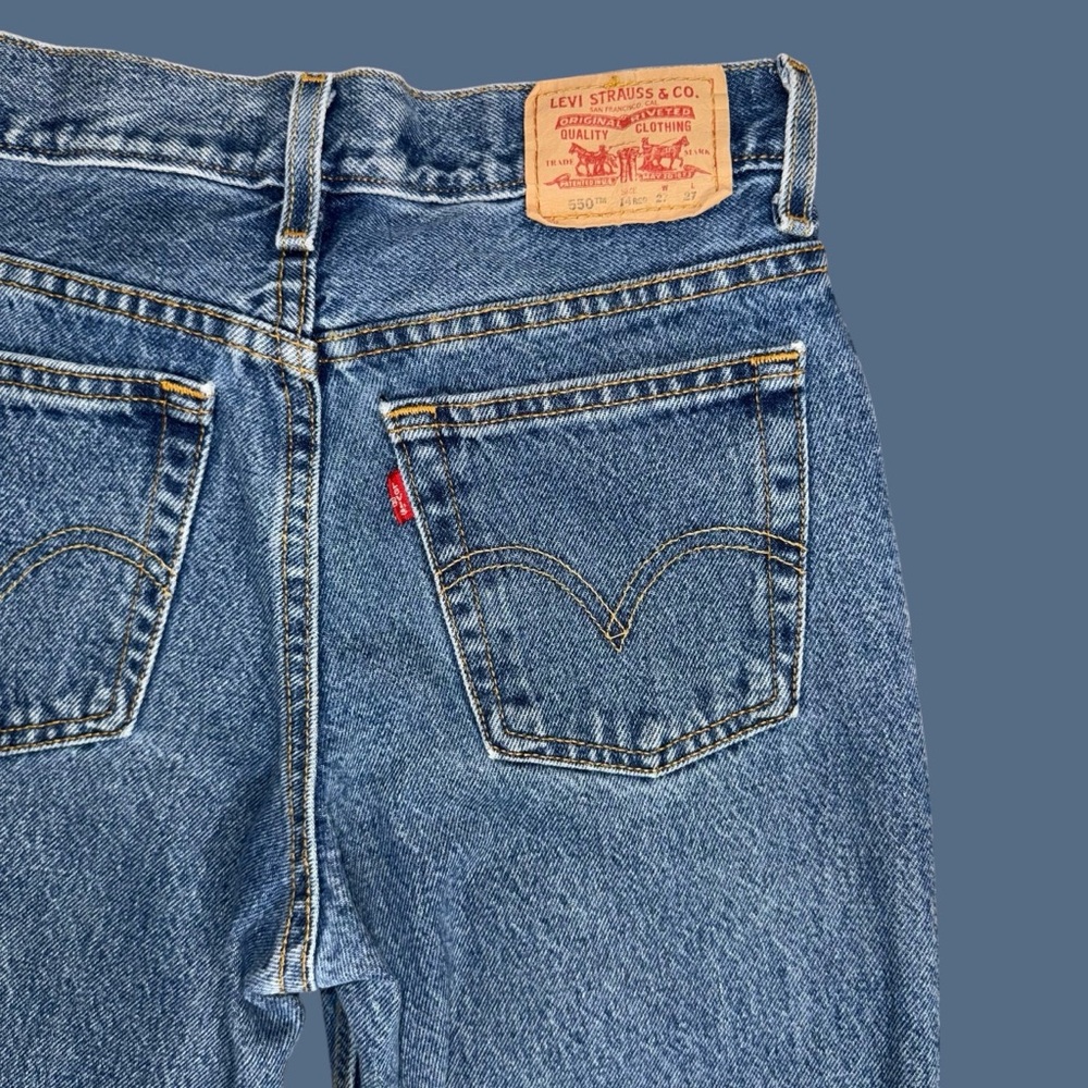 550 Relaxed Fit Levi’s denim jeans - Picture 10 of 15